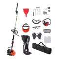 Benzininės aukštapjovės gyvatvorių žirklės VEVOR F26-B, 26 cm³
