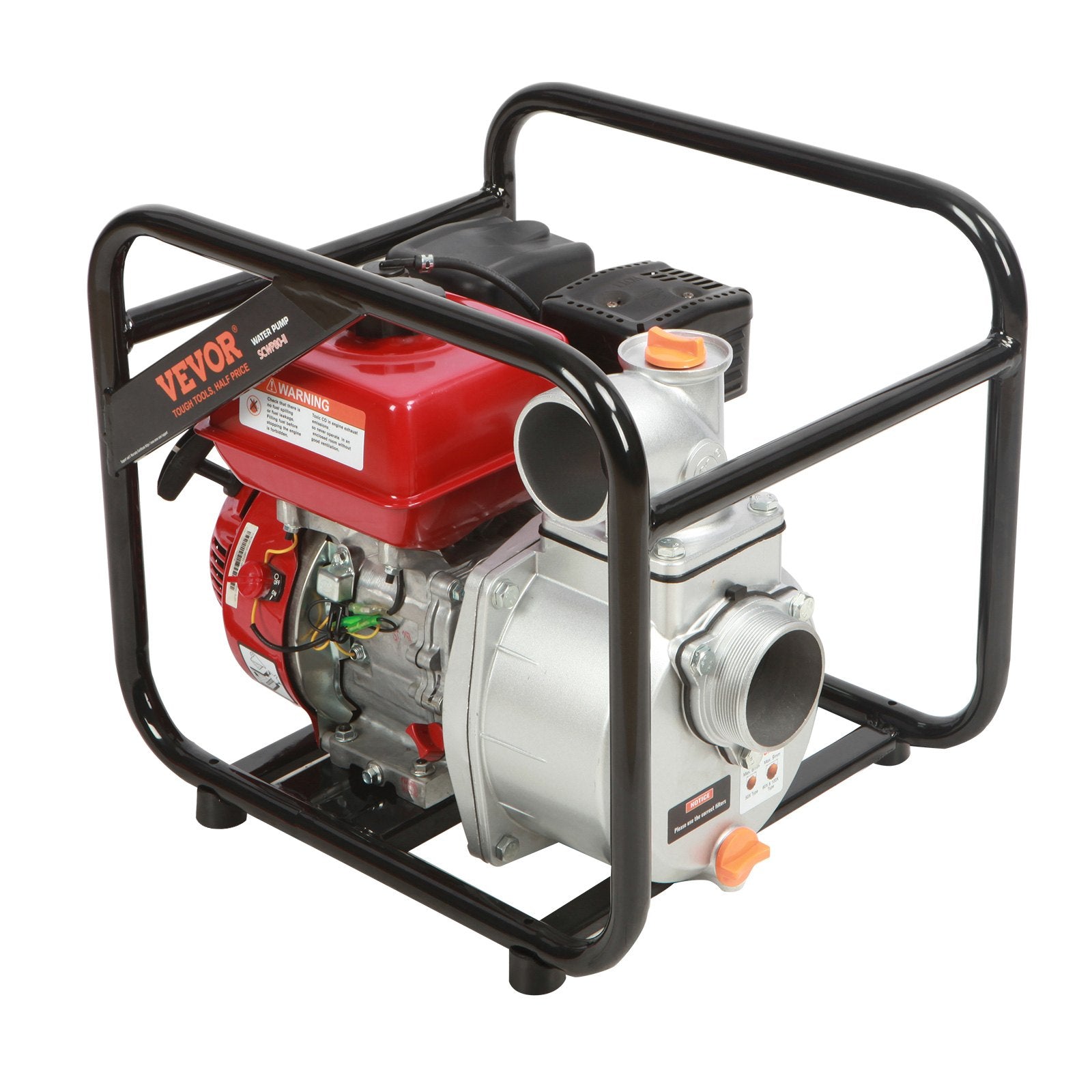 Benzininis vandens siurblys VEVOR SCWP80Ⅱ, 1003,5 l/min