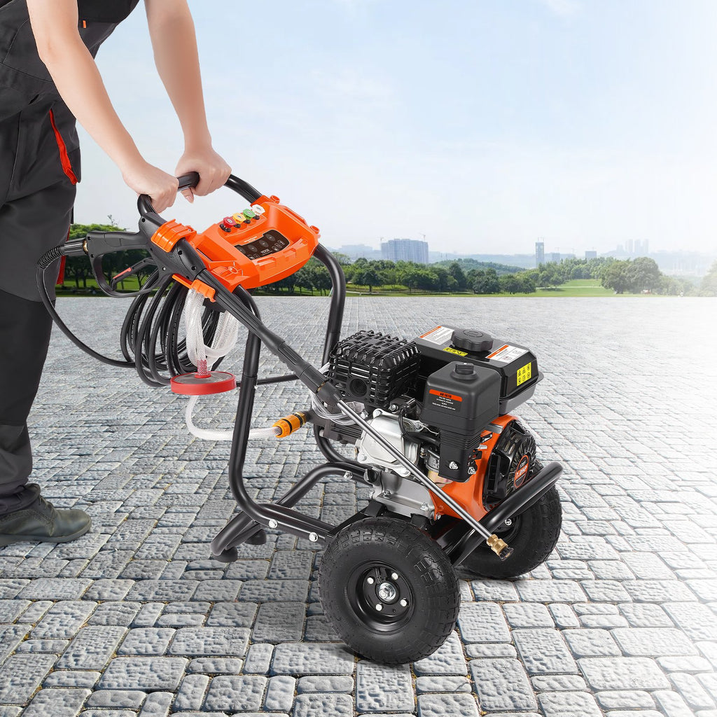 Benzininis aukšto slėgio plovimo įrenginys VEVOR 170B, 3500 PSI