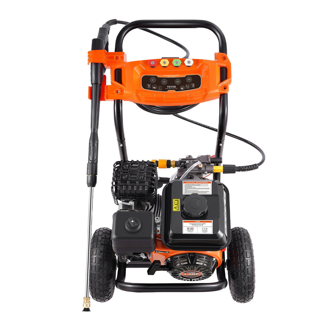 Benzininis aukšto slėgio plovimo įrenginys VEVOR 170B, 3500 PSI
