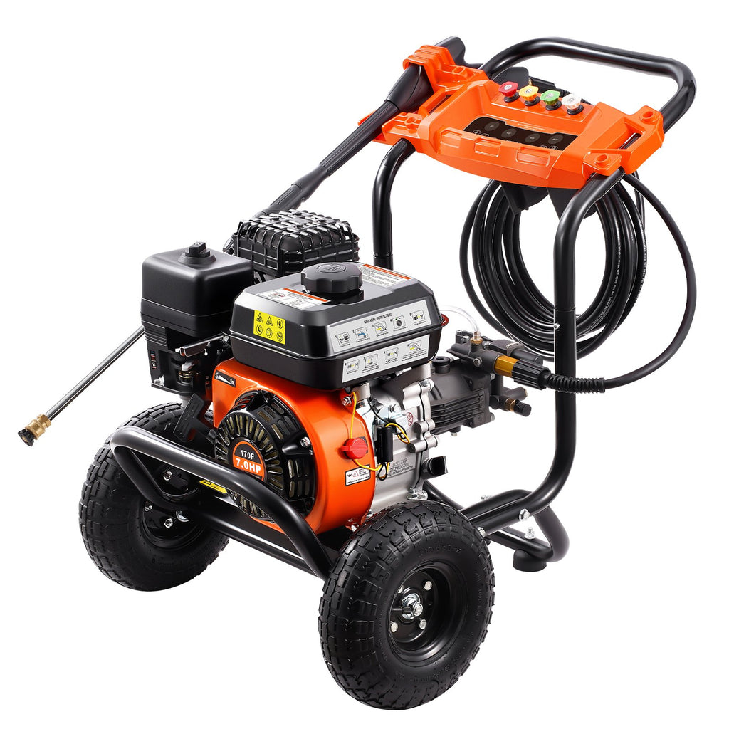 Benzininis aukšto slėgio plovimo įrenginys VEVOR 170B, 3500 PSI
