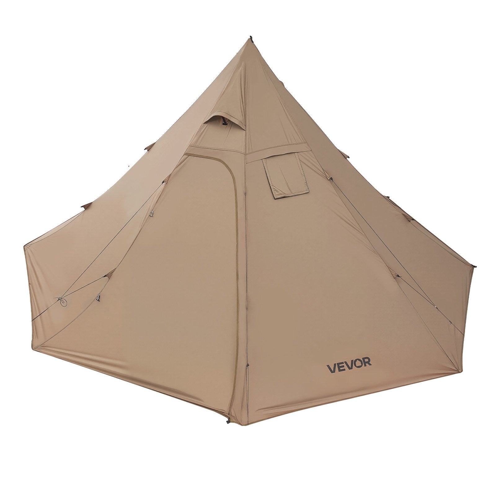 Keturvietė žieminė palapinė VEVOR DW258099, su anga kaminui
