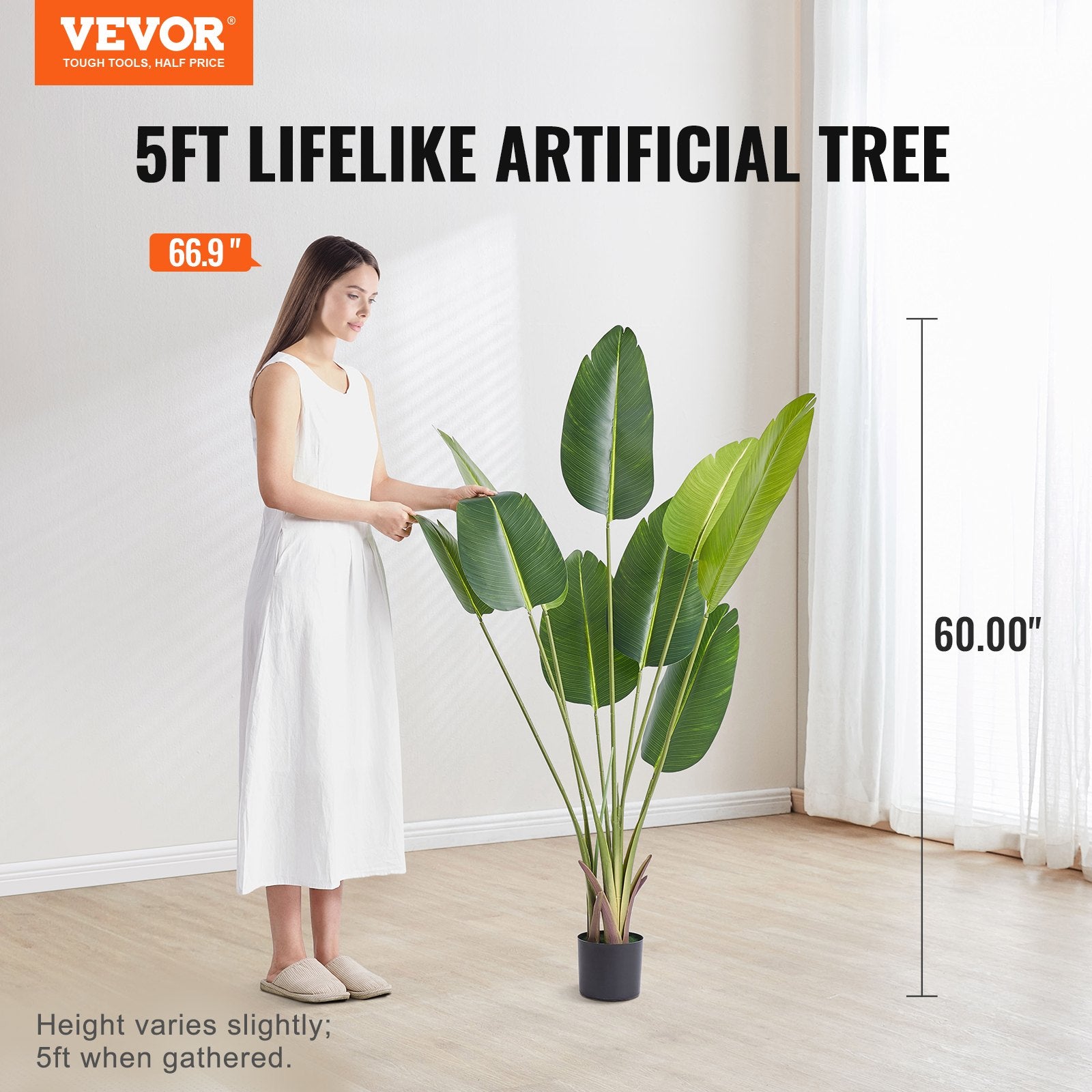 Dirbtinis augalas VEVOR LY-SS-005, 1,5 m aukščio