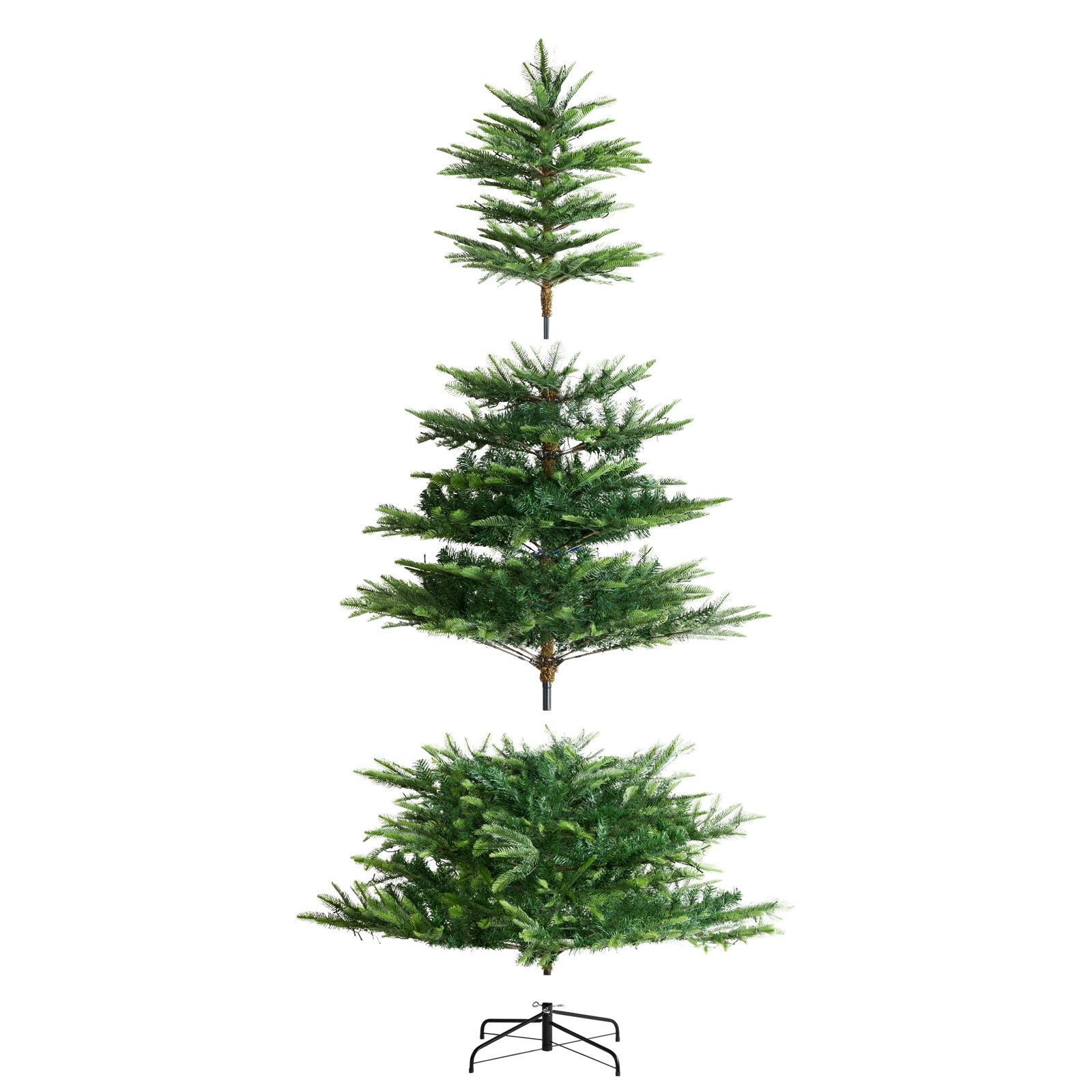Dirbtinė Kalėdų eglutė VEVOR SX-6066C-6.5ft-NA, 198 cm aukščio