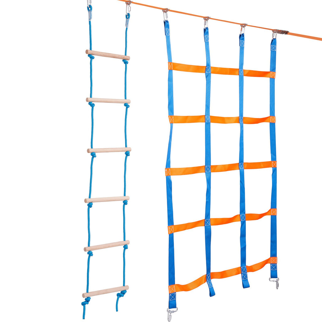 Ninja kliūčių ruožas vaikams VEVOR PR-012-65, 12 kliūčių