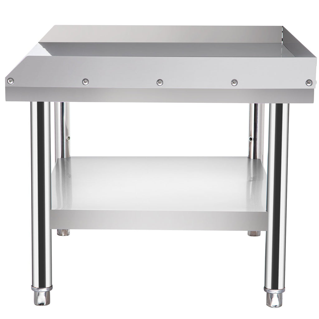 Nerūdijančio plieno stalas įrangai VEVOR VV-ES-SS-4830, 122 x 76 cm