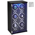 Laikrodžių prisukimo dėžutė VEVOR 10L3601B, 6 laikrodžiams