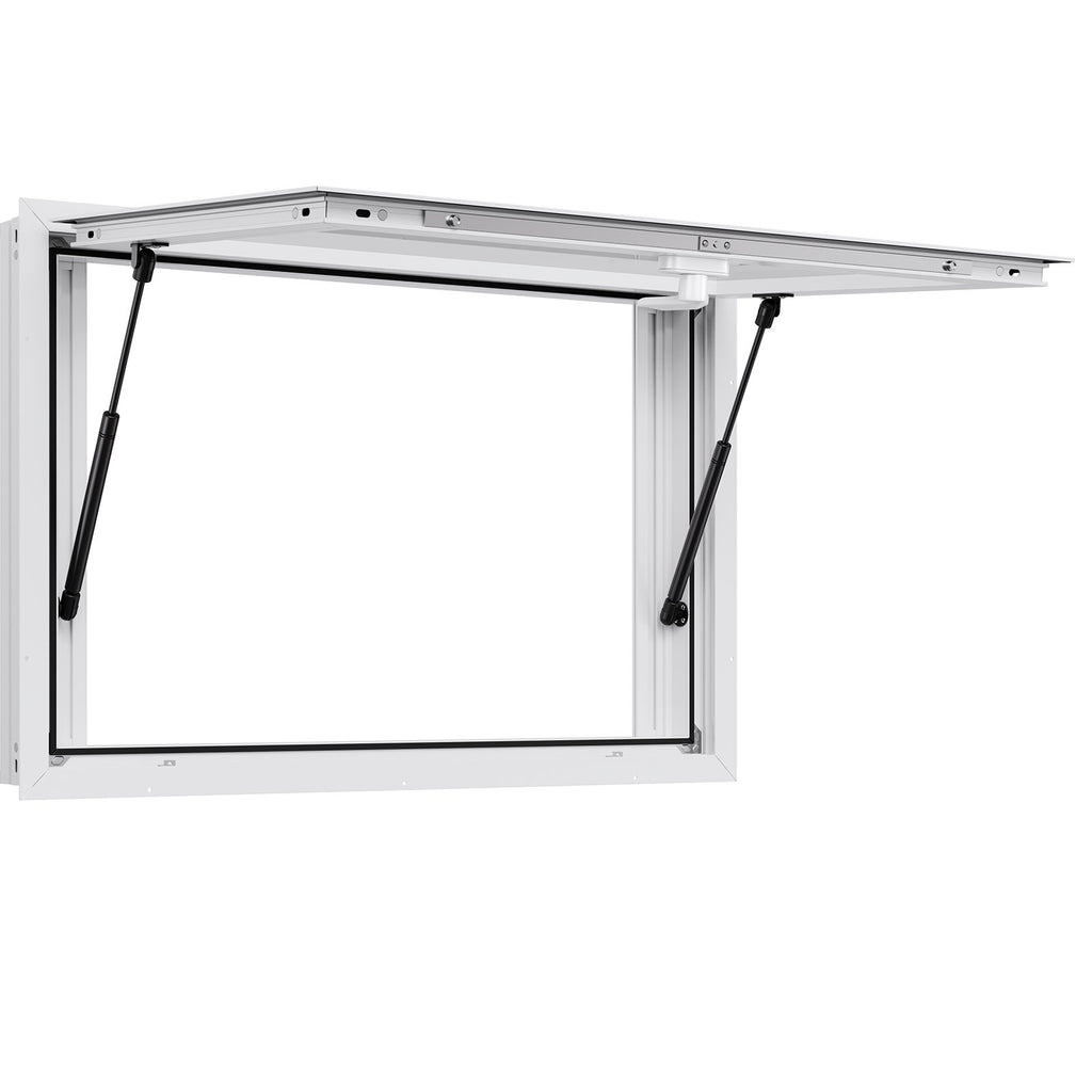 Prekybinis langas maisto vagonėliams VEVOR DPYKLSCFWCK, 92x61 cm
