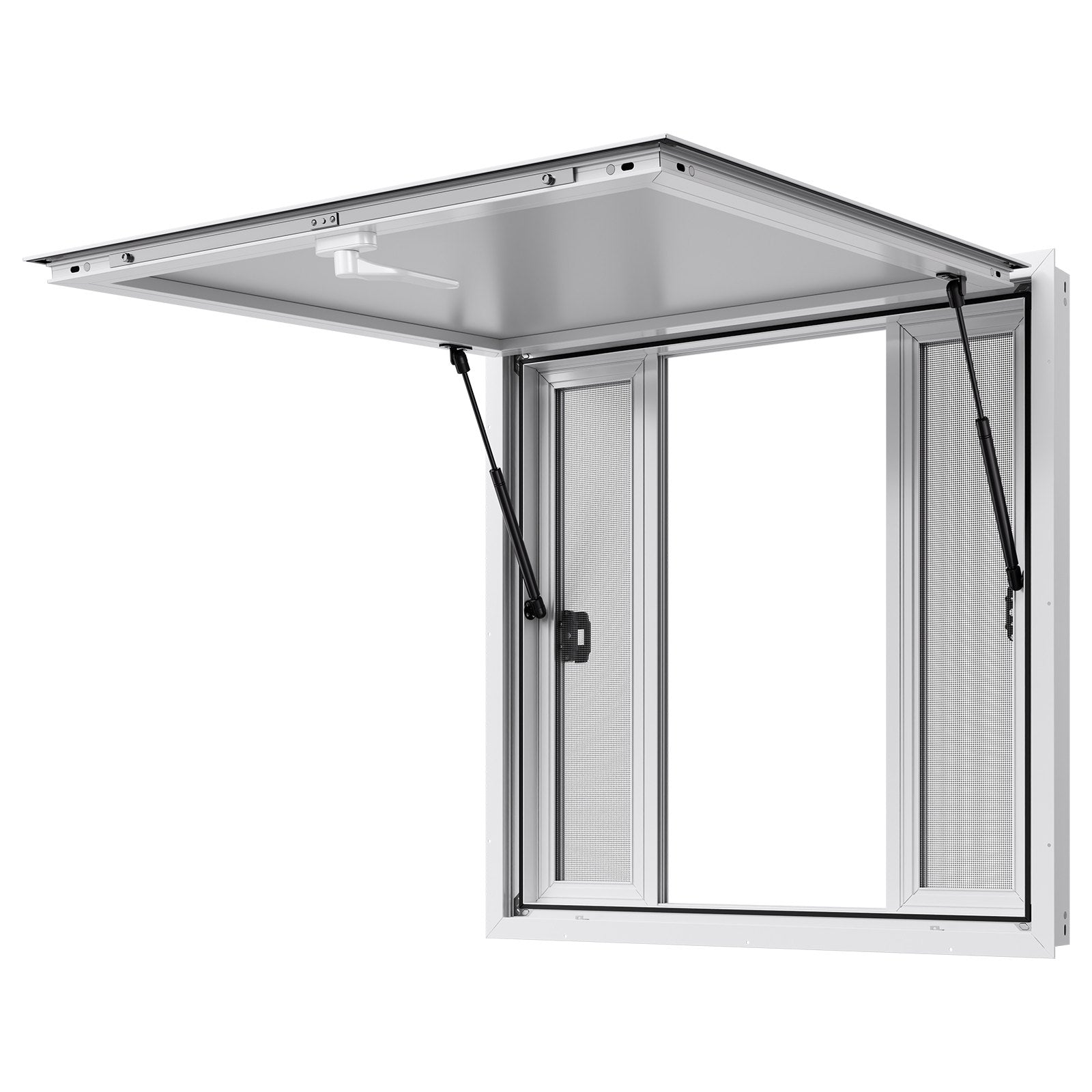 Prekybinis langas VEVOR DPSCFWCK, 92x92 cm
