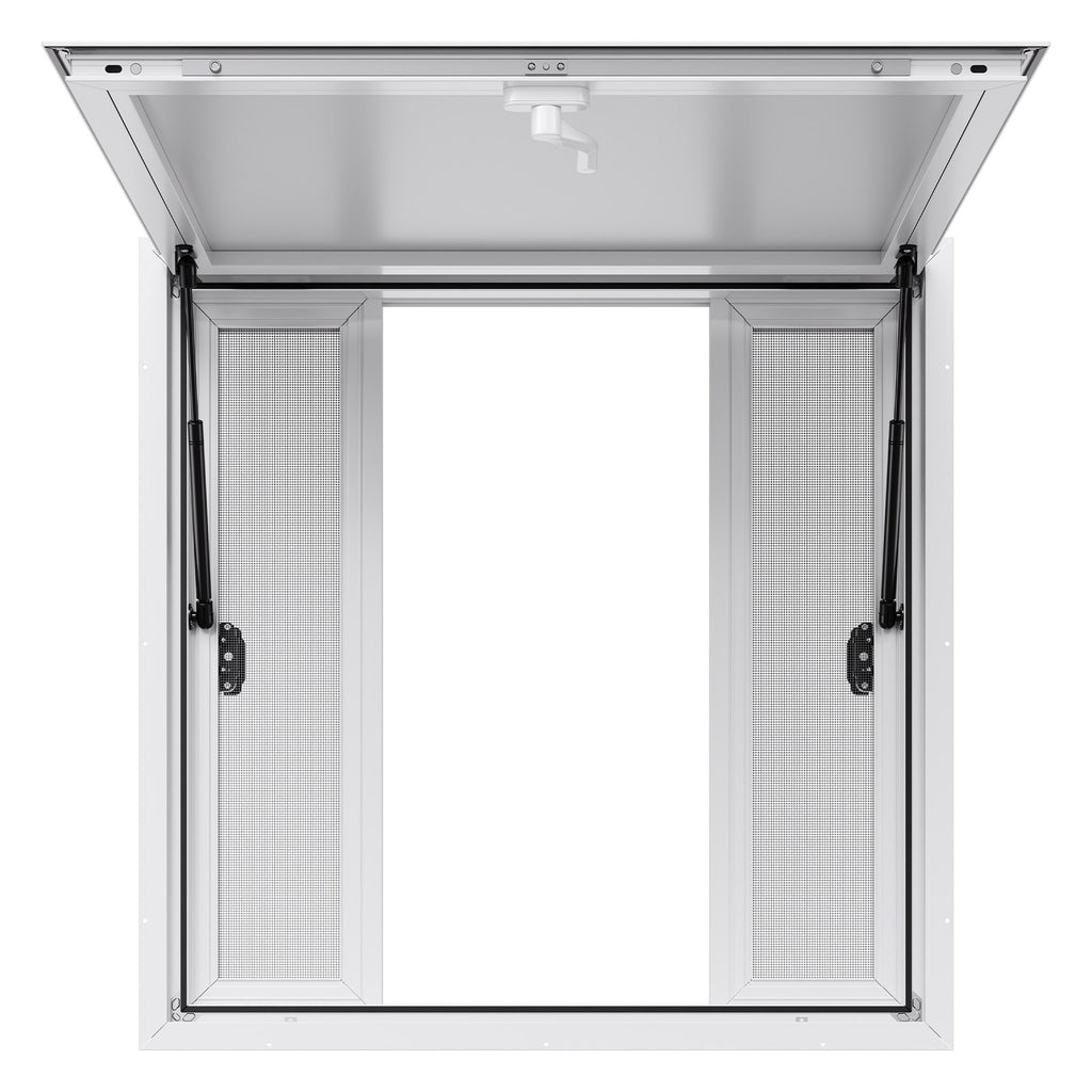 Prekybinis langas VEVOR DPSCFWCK, 92x92 cm