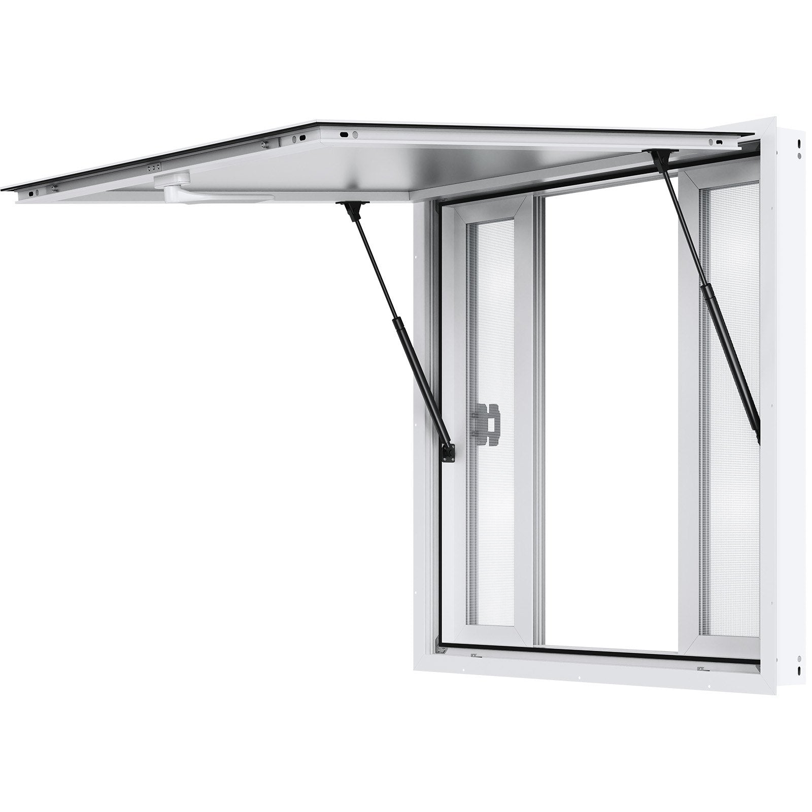 Prekybinis langas VEVOR scfwck 36"x36", 91,4 x 91,4 cm