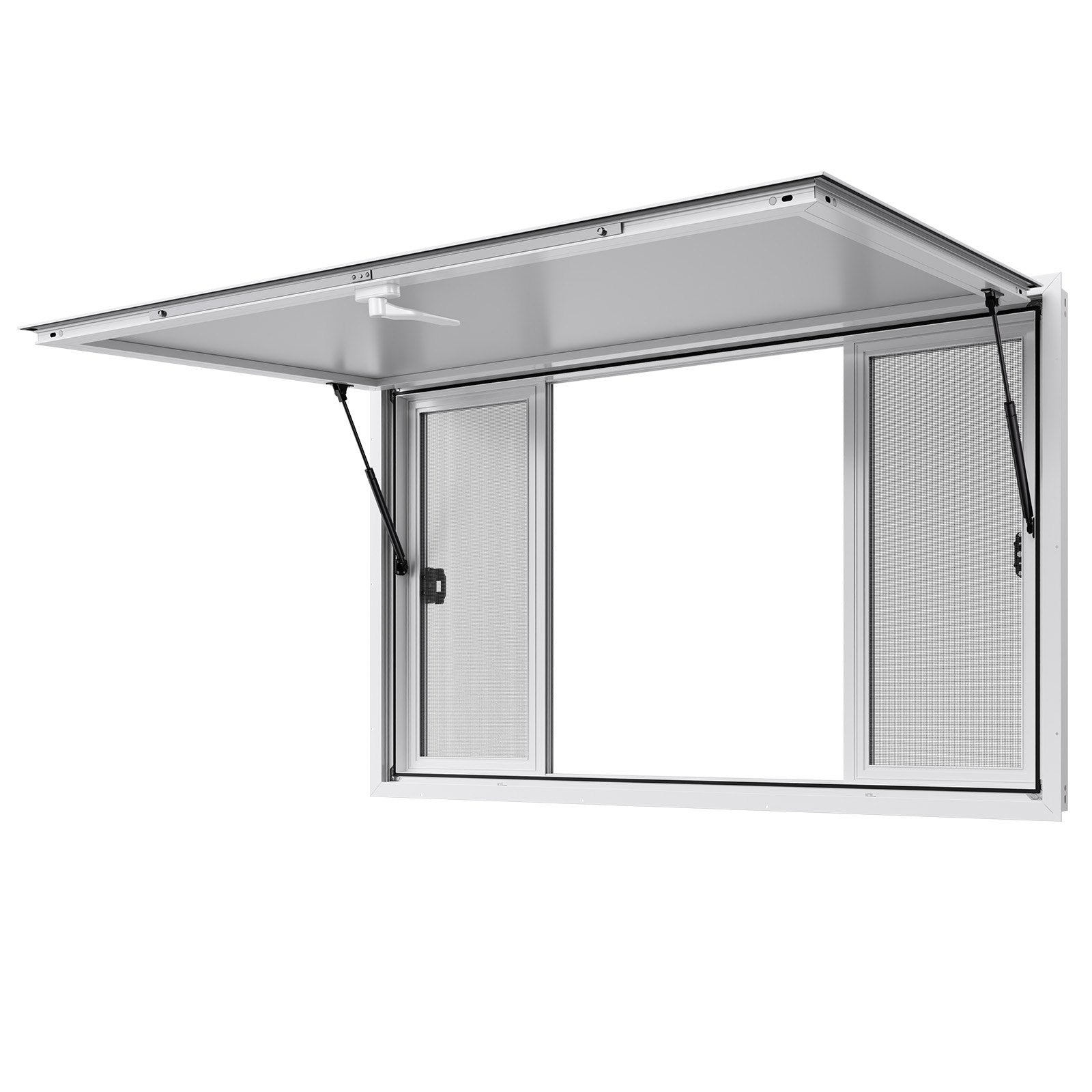 Prekybinis langas VEVOR DPSCFWCK, 152x92 cm
