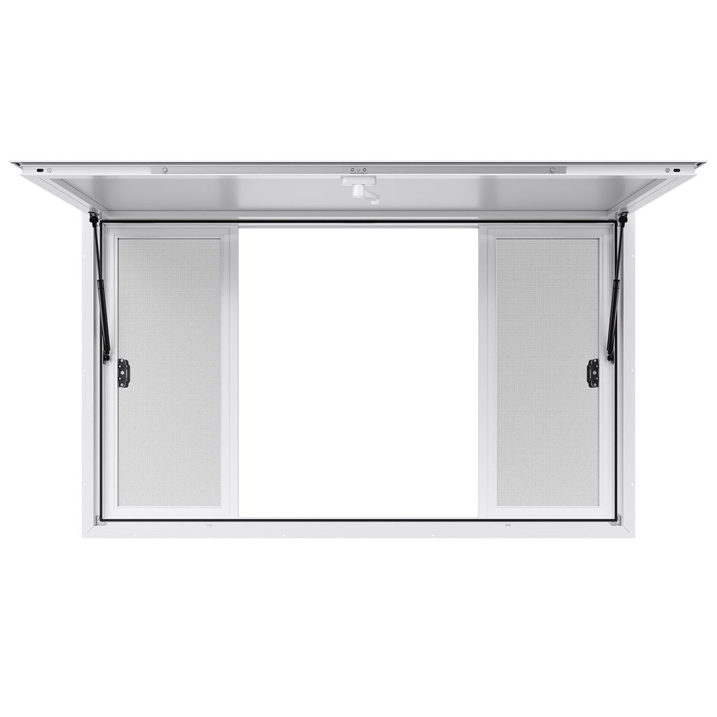 Prekybinis langas VEVOR DPSCFWCK, 152x92 cm