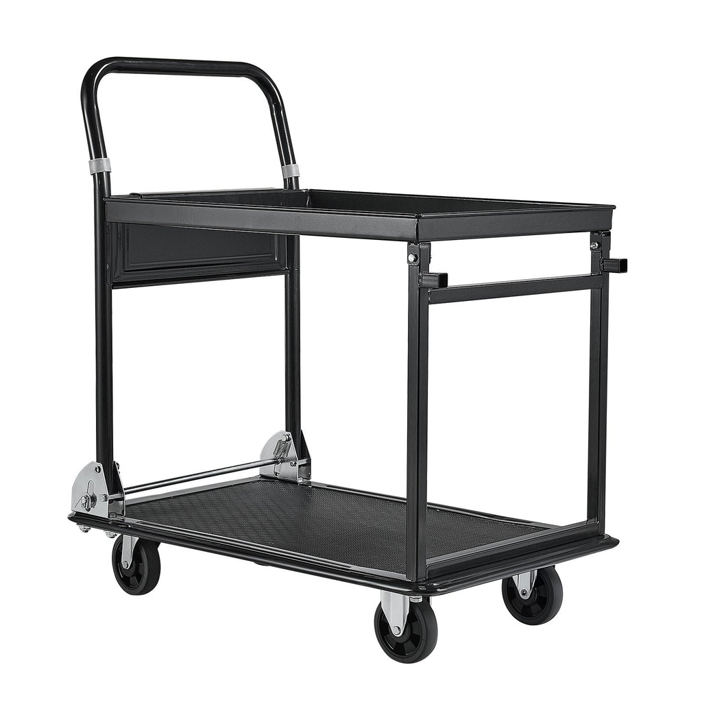 Sulankstomas platforminis vežimėlis VEVOR PH1501SS, 317,5 kg keliamoji galia