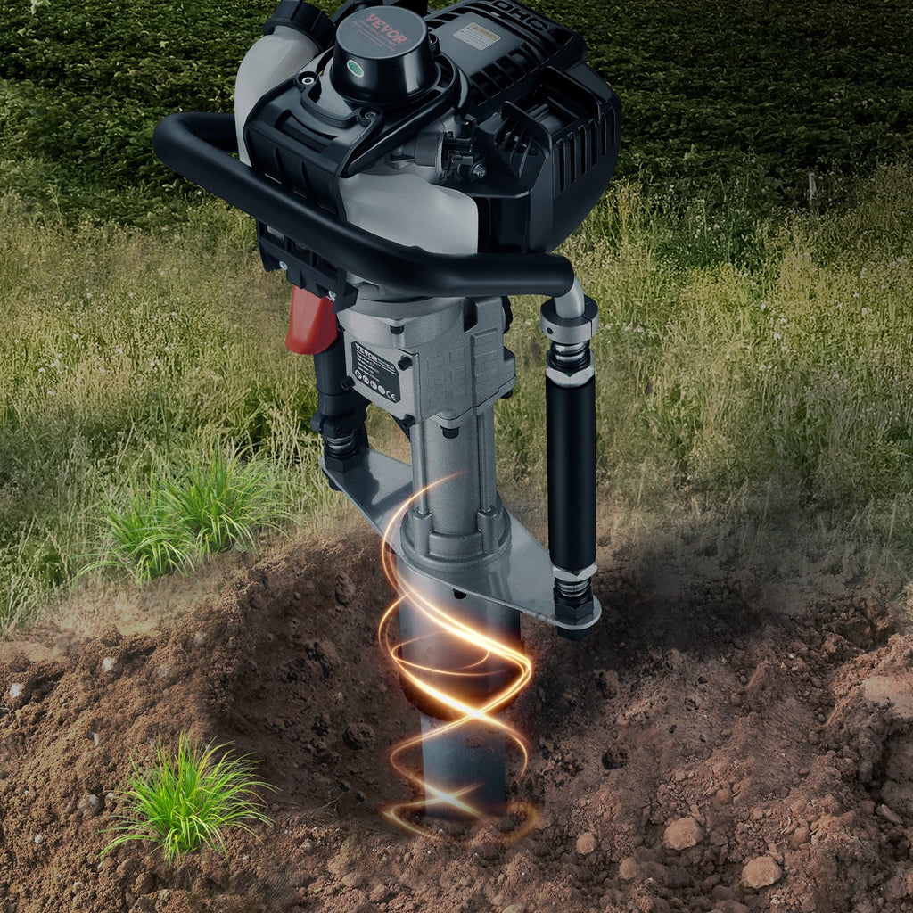Benzininis polių kaltuvas VEVOR JH-65, 1000 W