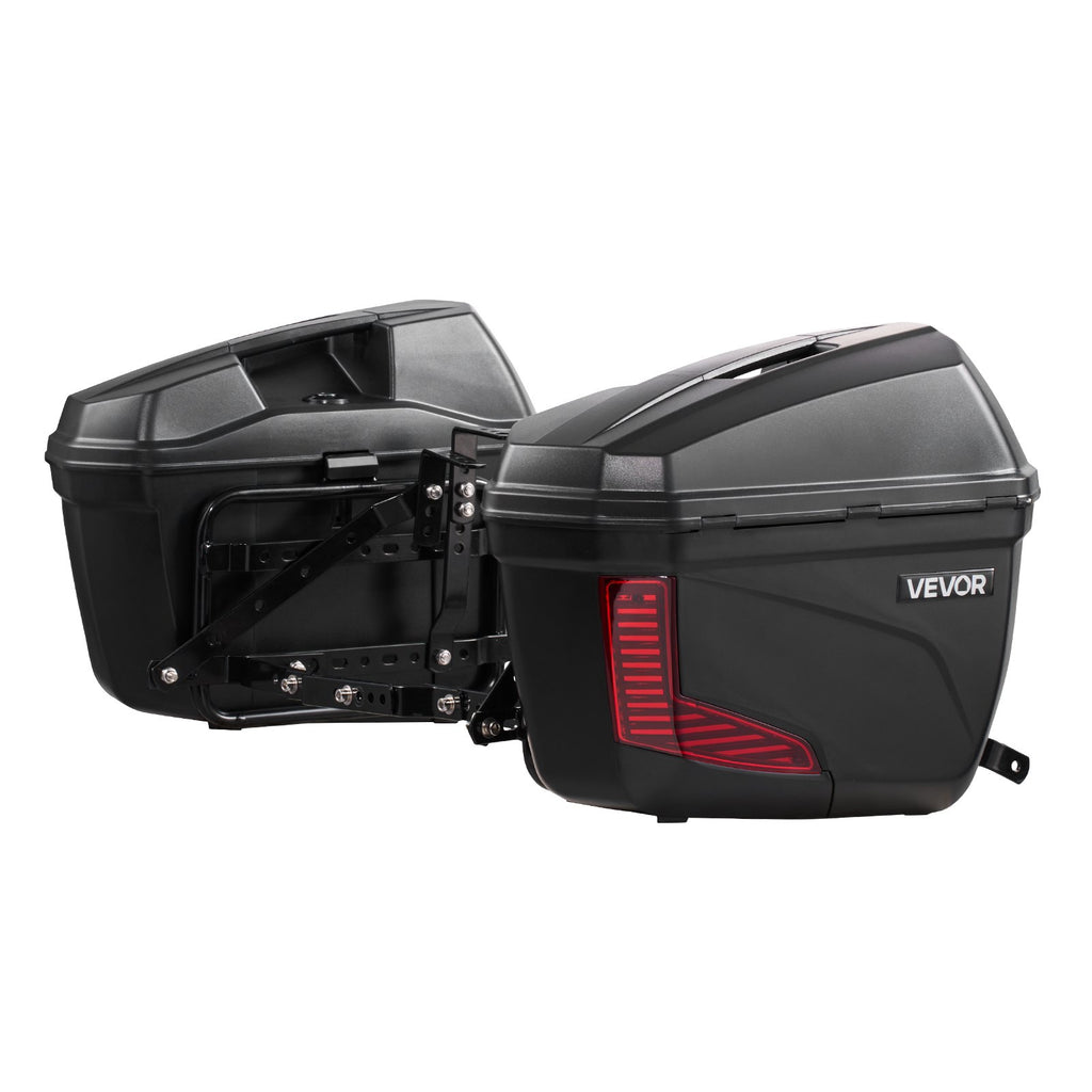 Motociklo šoninių dėžių komplektas VEVOR V-36, 46 l