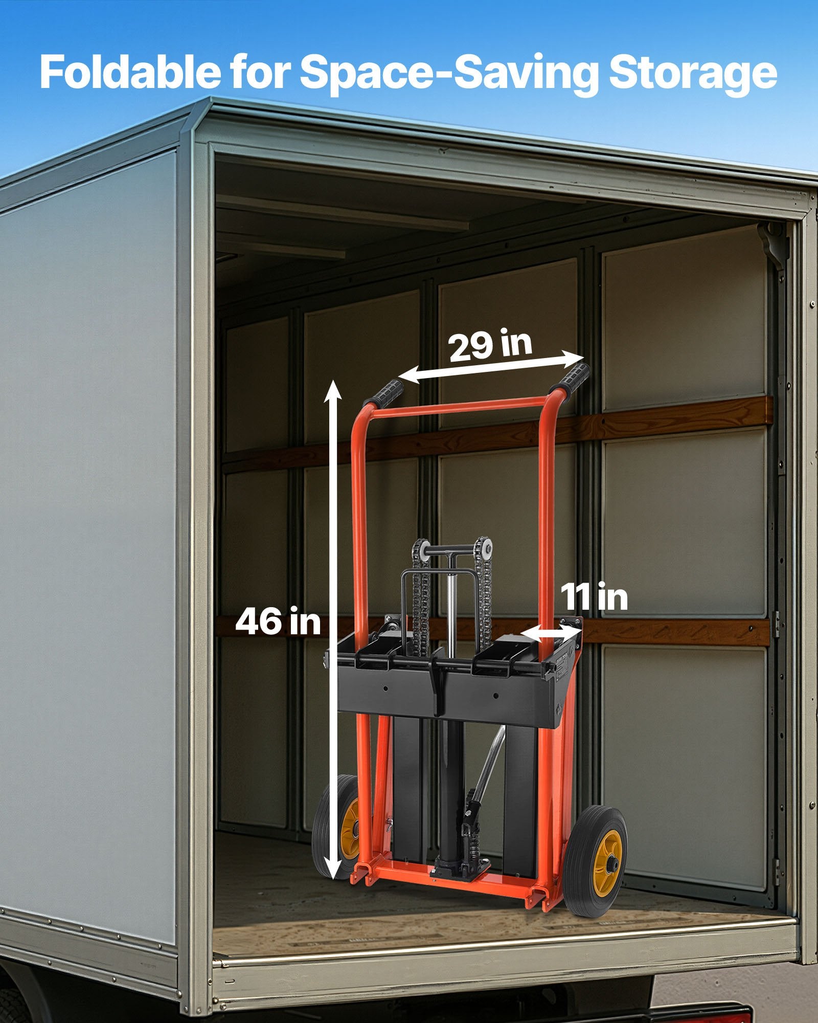 Hidraulinis krovinių keltuvas VEVOR scddc900, 205 kg