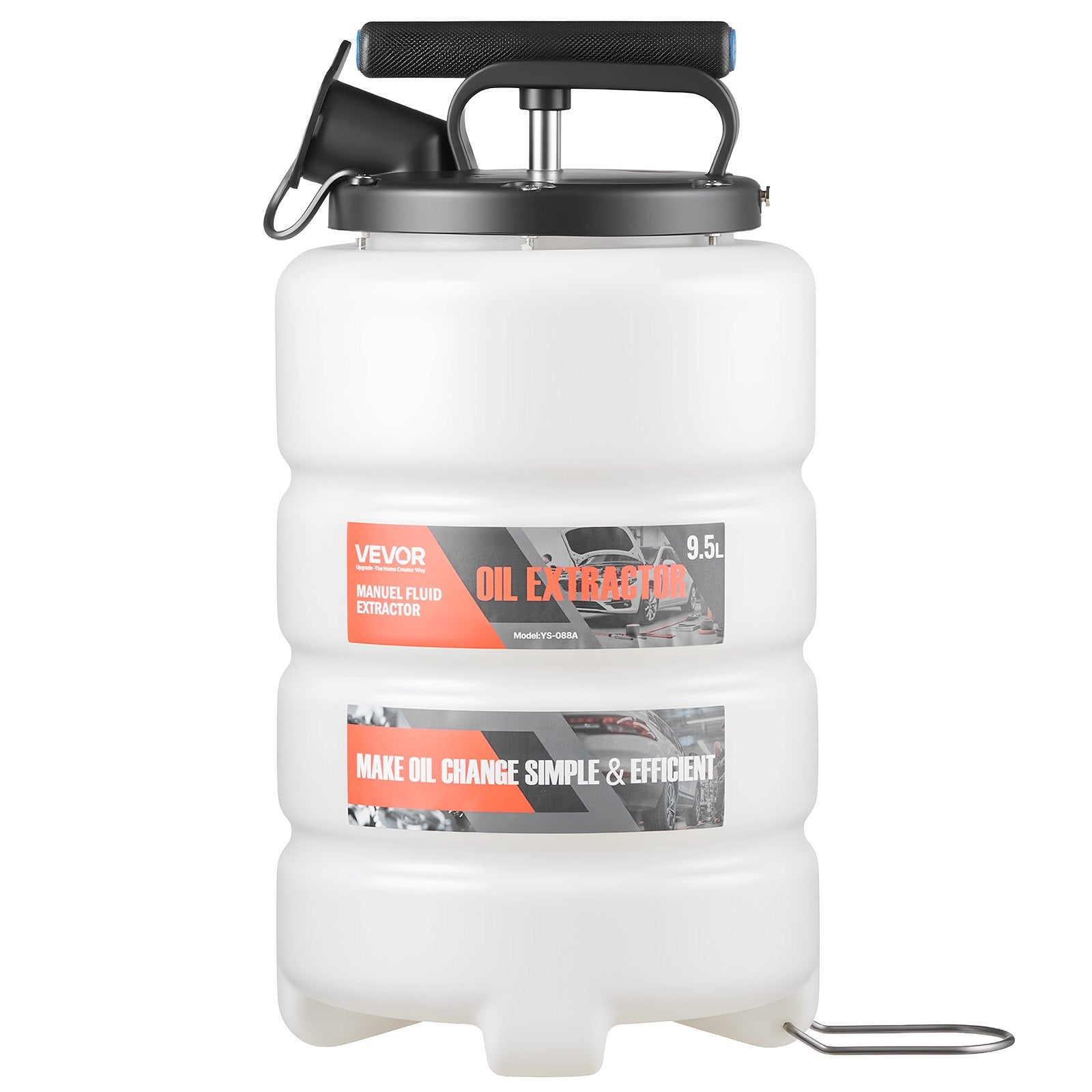Skysčių išsiurbimo siurblys VEVOR YS-088A, 9,5 l talpa
