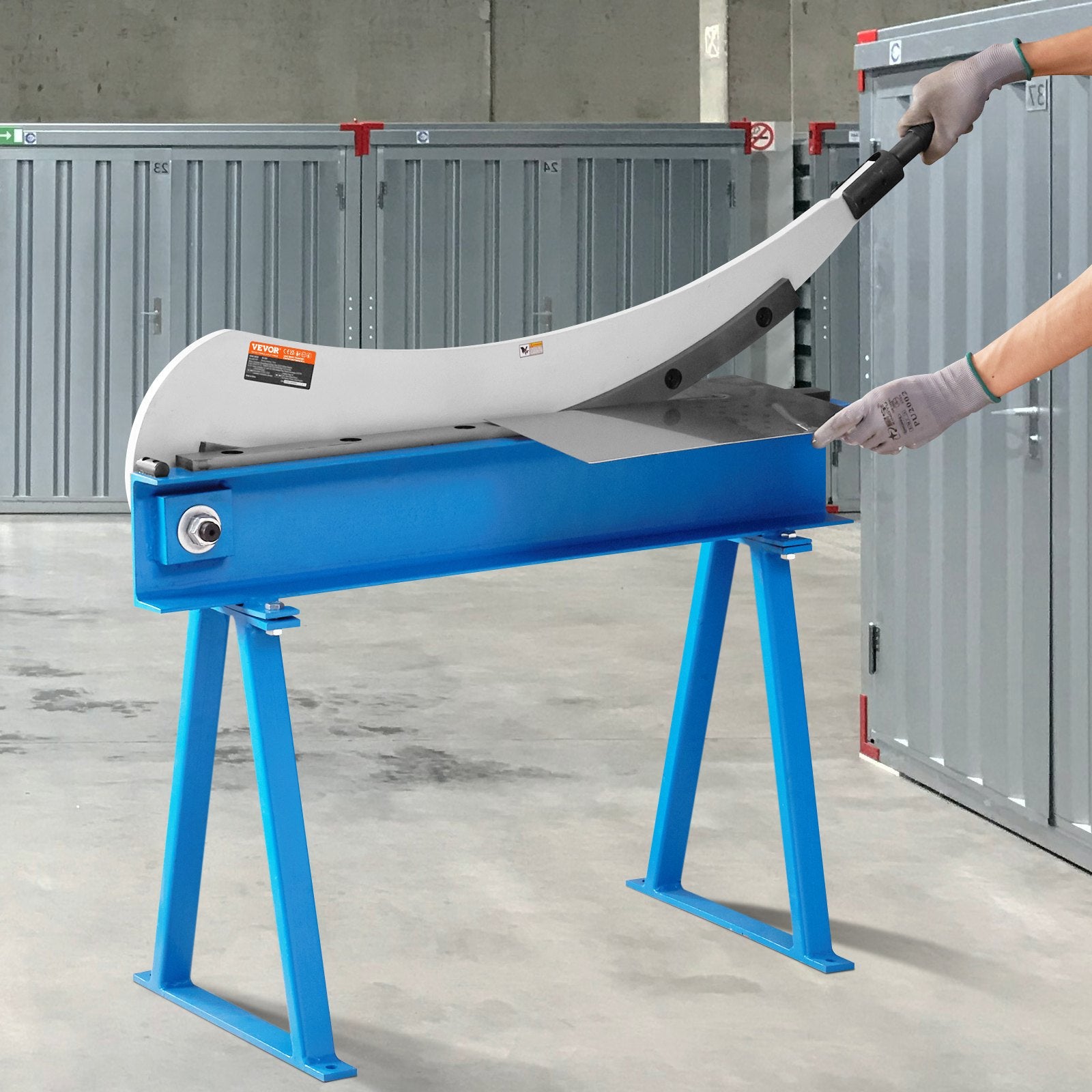 Rankinės lakštinio metalo žirklės VEVOR 800 mm, 1,5 mm pjovimo storis