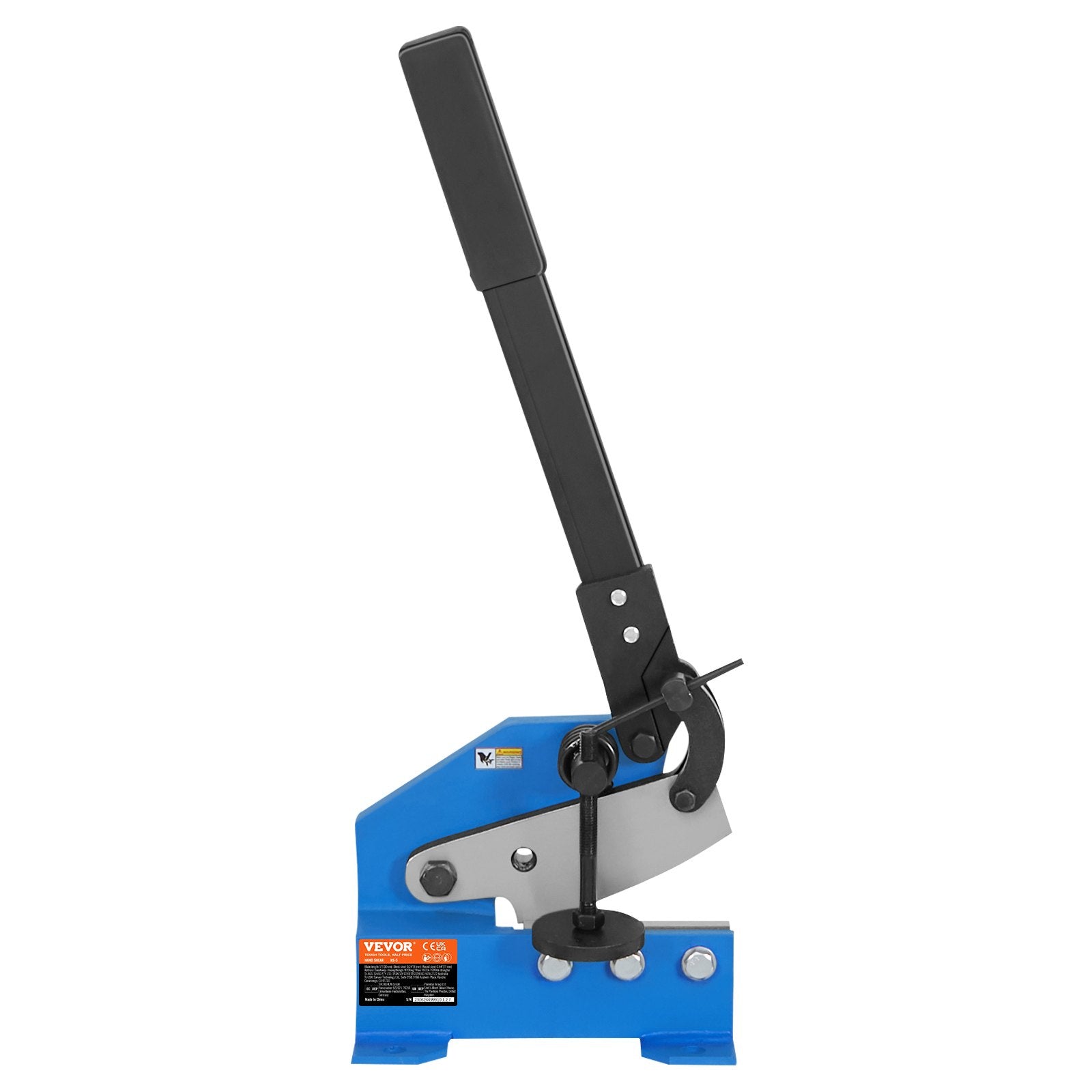 Rankinės lakštinio metalo žirklės VEVOR HS-5, 125 mm ašmenys
