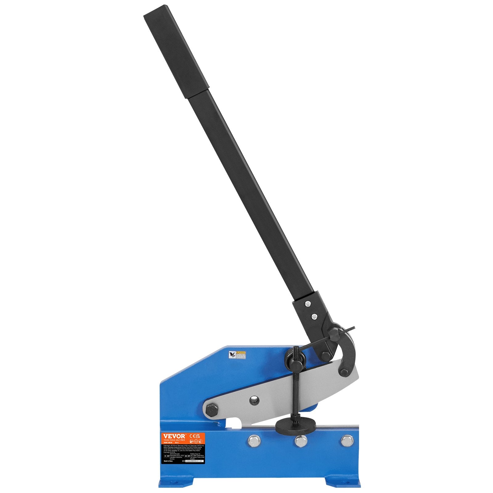 Rankinės lakštinio metalo žirklės VEVOR HS-8, 190 mm pjovimo ilgis