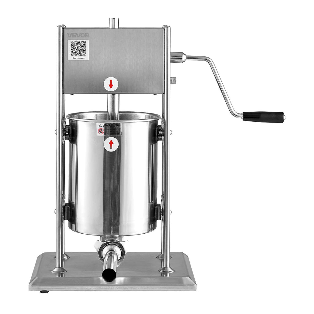 Rankinis dešrų kimštuvas VEVOR VS-10L, 10 l