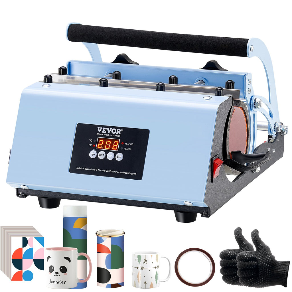 Termopresas puodeliams VEVOR WBFCHP30OZ, 500W