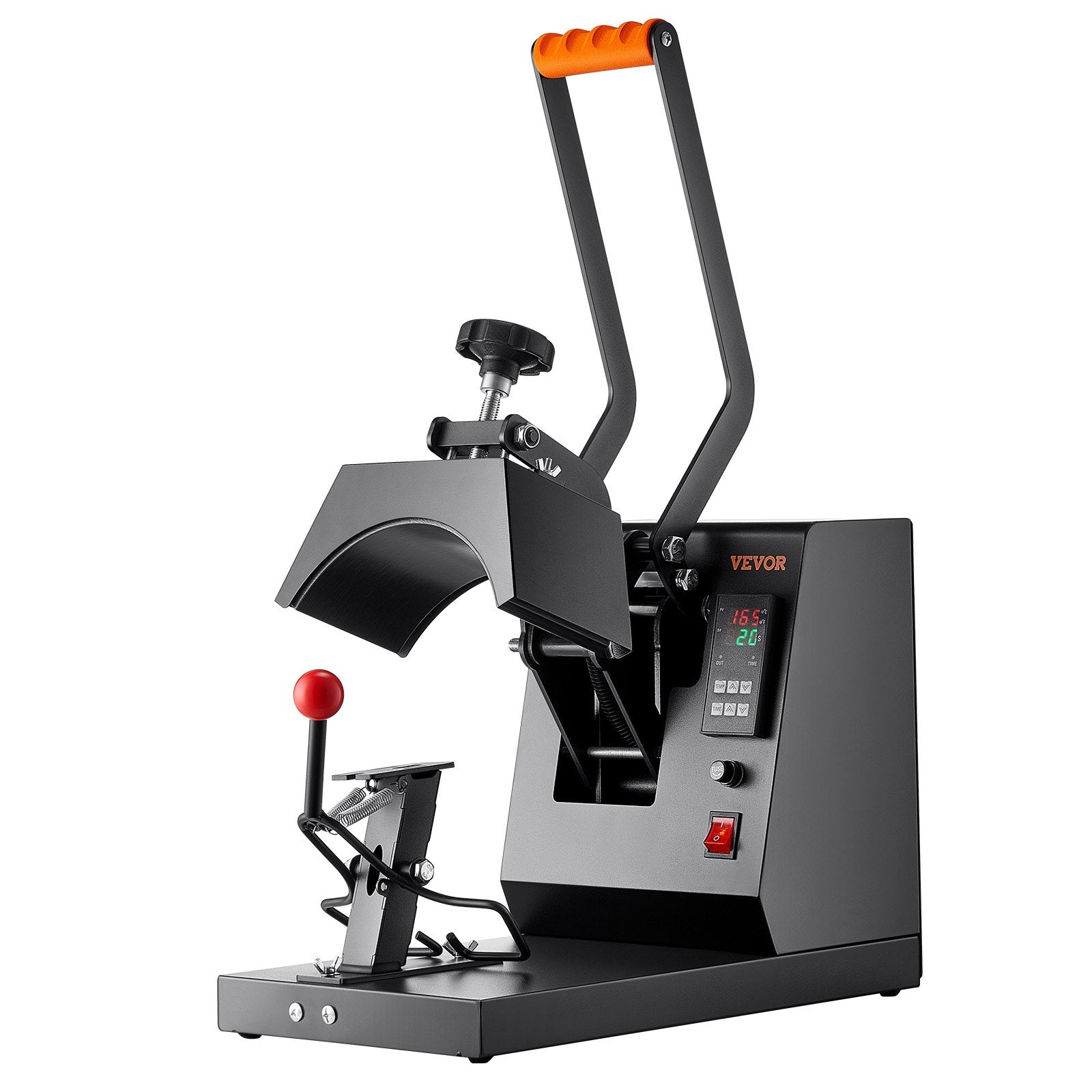 Kepurių terminis presas VEVOR TLM2310-4S, 4-in-1 komplektas