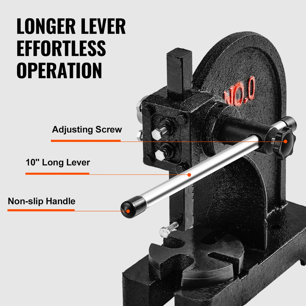 Mechaninis presas VEVOR AP-0, 0,5 tonos spaudimo jėga