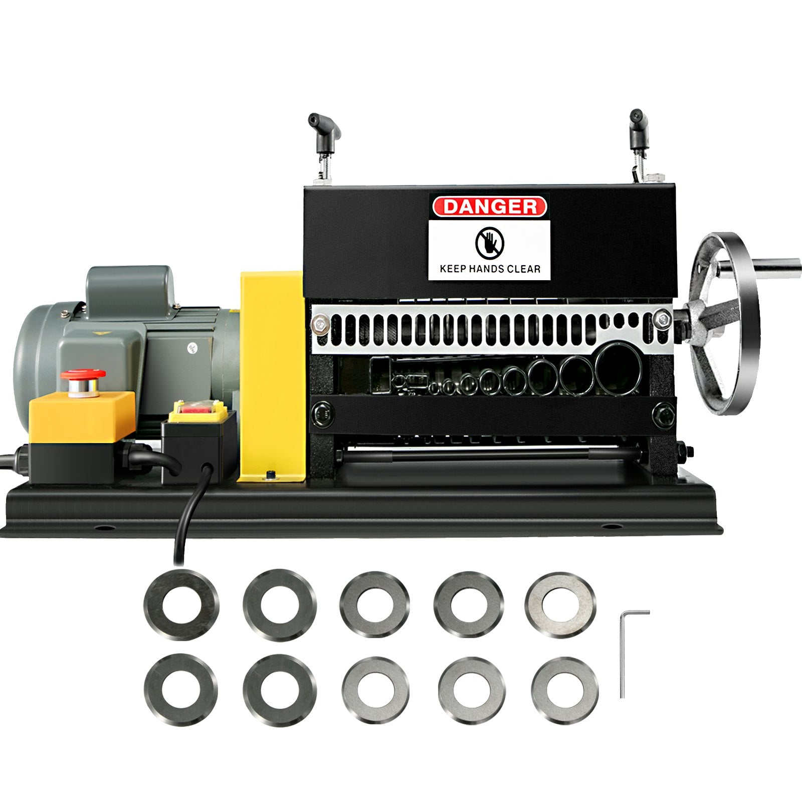 Elektrinė laidų izoliacijos nuėmimo mašina VEVOR 400W, 1,5–38 mm