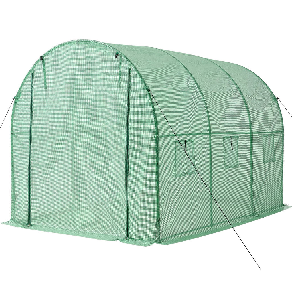Šiltnamis tunelis VEVOR 2×3×2m(3)G-D, 2,93x1,97x1,94 m