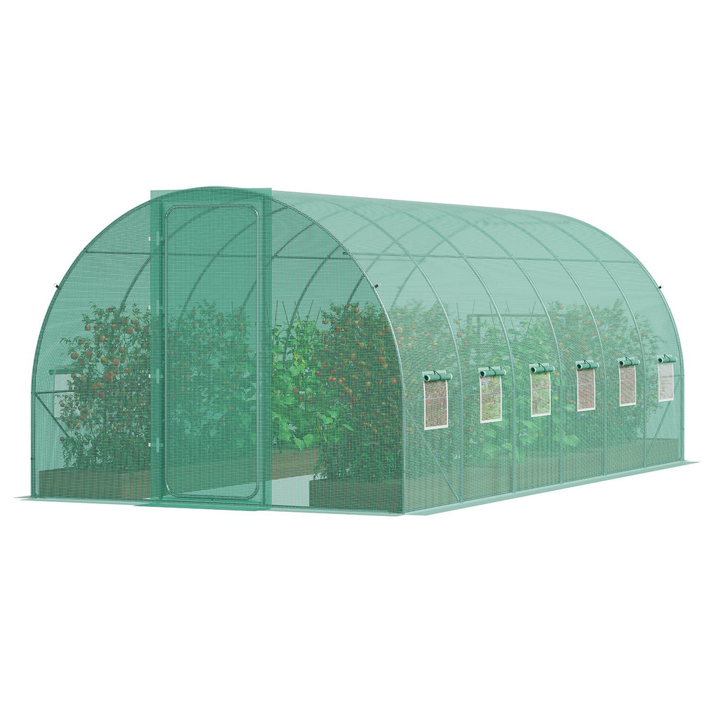Tunelinis šiltnamis VEVOR 3x6x2.25m, 18 m²