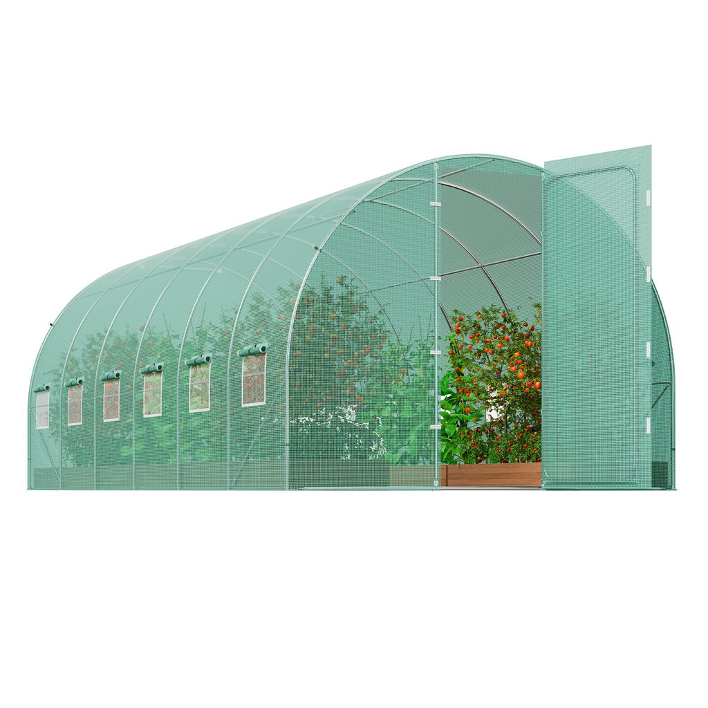 Tunelinis šiltnamis VEVOR 3x6x2.25m, 18 m²