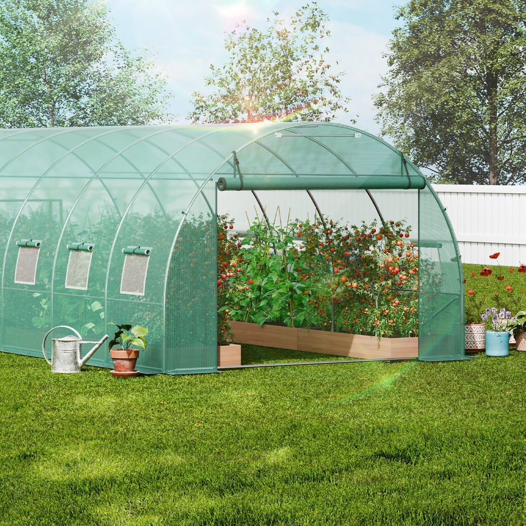Tunelinis šiltnamis VEVOR 3x6x2m, 18 m² plotas