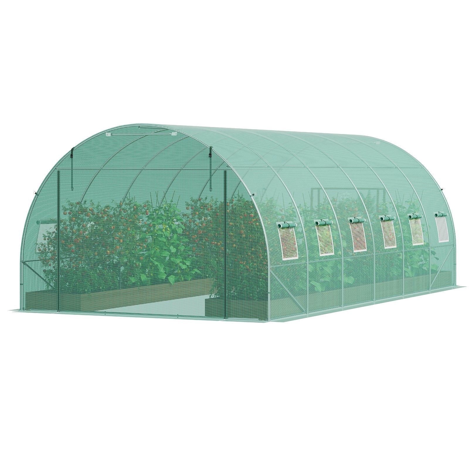 Tunelinis šiltnamis VEVOR 3x6x2m, 18 m² plotas