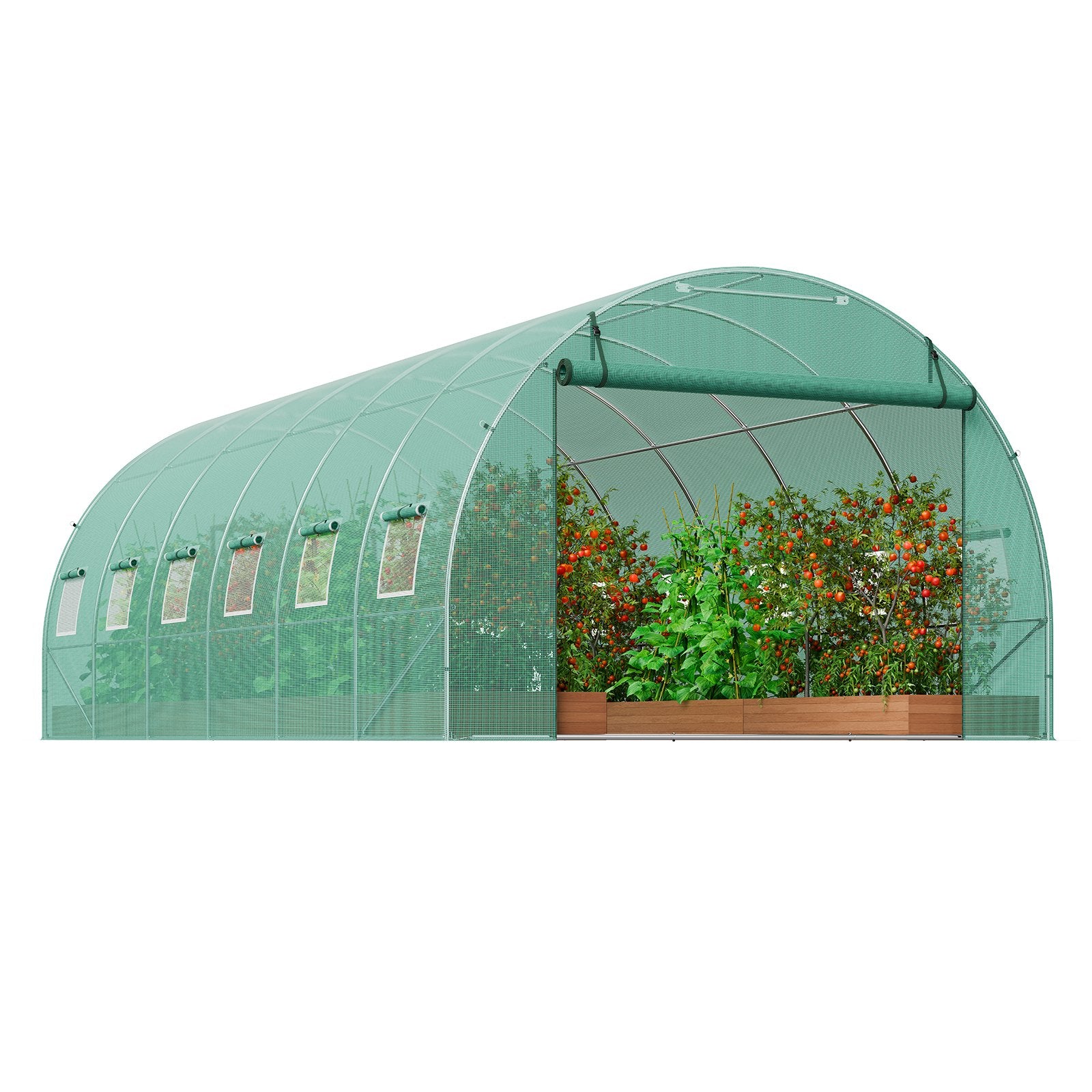 Tunelinis šiltnamis VEVOR 3x6x2m, 18 m² plotas