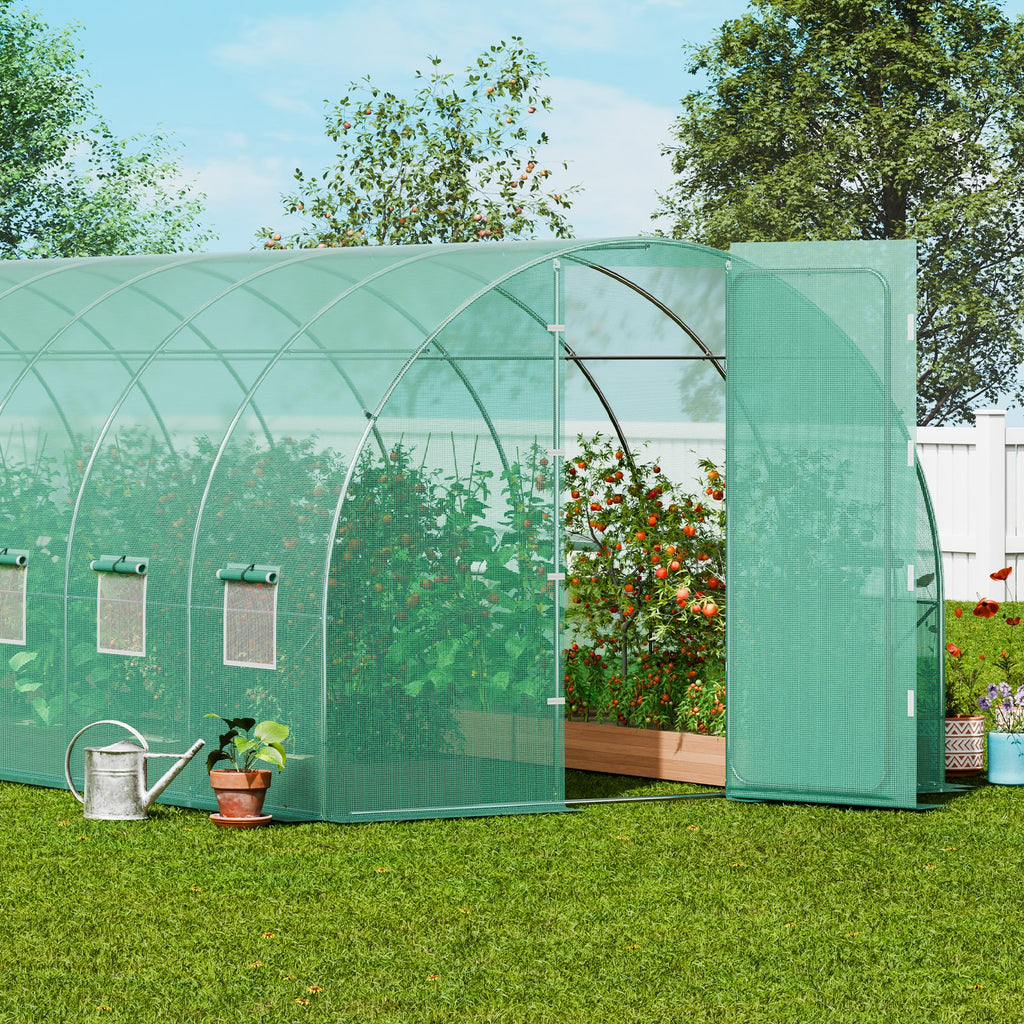 Tunelinis šiltnamis VEVOR 3x8,4x2,25 m, 24 m²