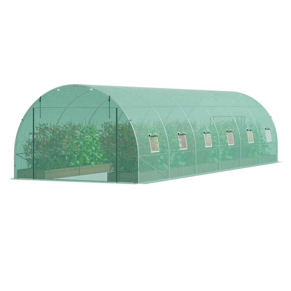 Tunelinis šiltnamis VEVOR 3x9x2m(6)G, 26,2 m²