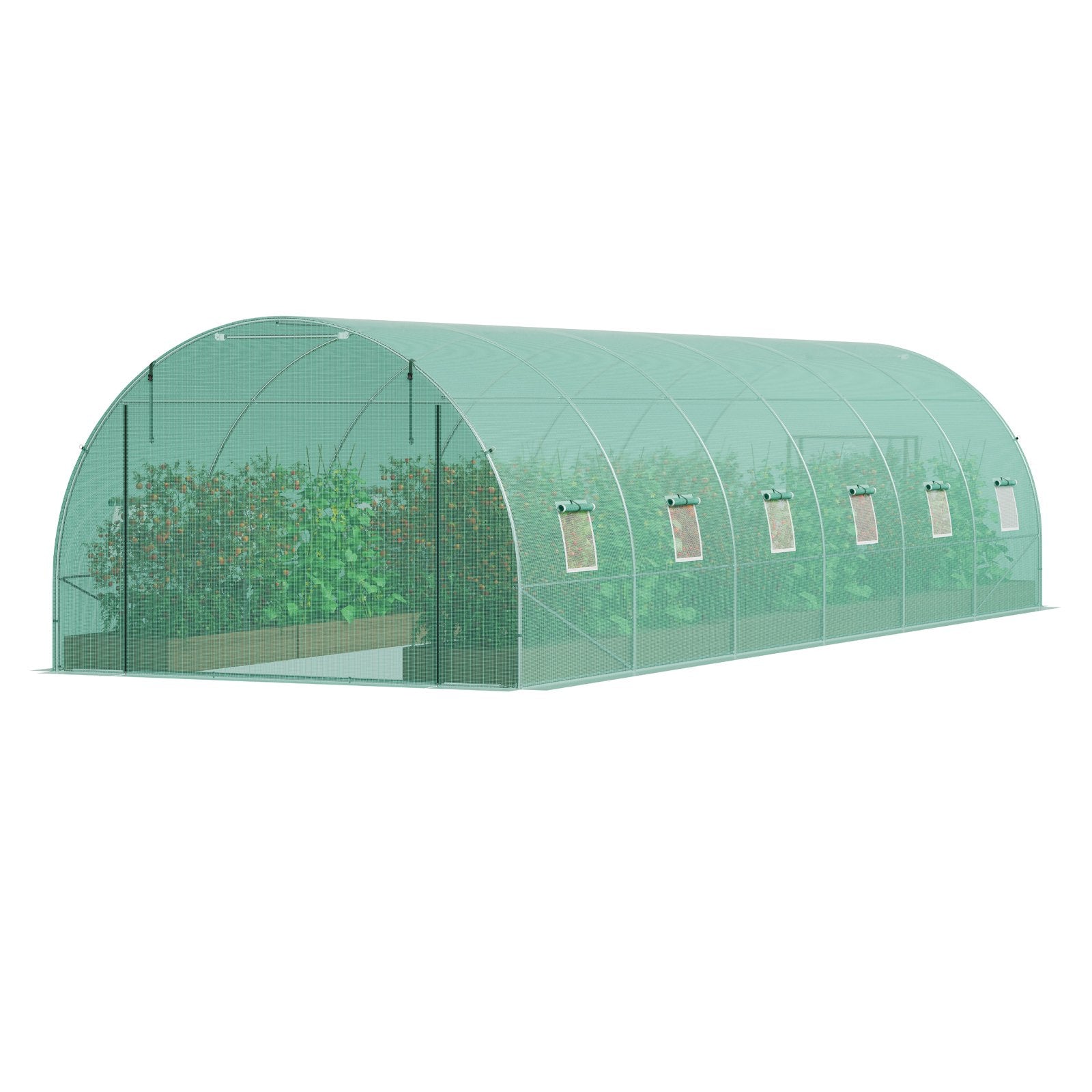 Tunelinis šiltnamis VEVOR 3x9x2m(6)G, 26,2 m²