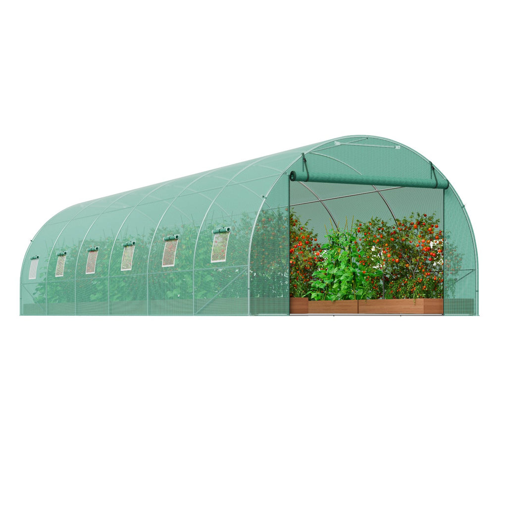 Tunelinis šiltnamis VEVOR 3x9x2m(6)G, 26,2 m²