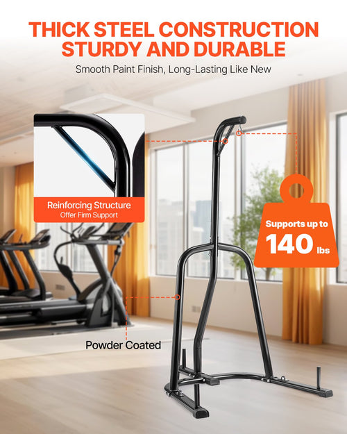 Bokso kriaušės stovas VEVOR ssshksdj-b, iki 65 kg