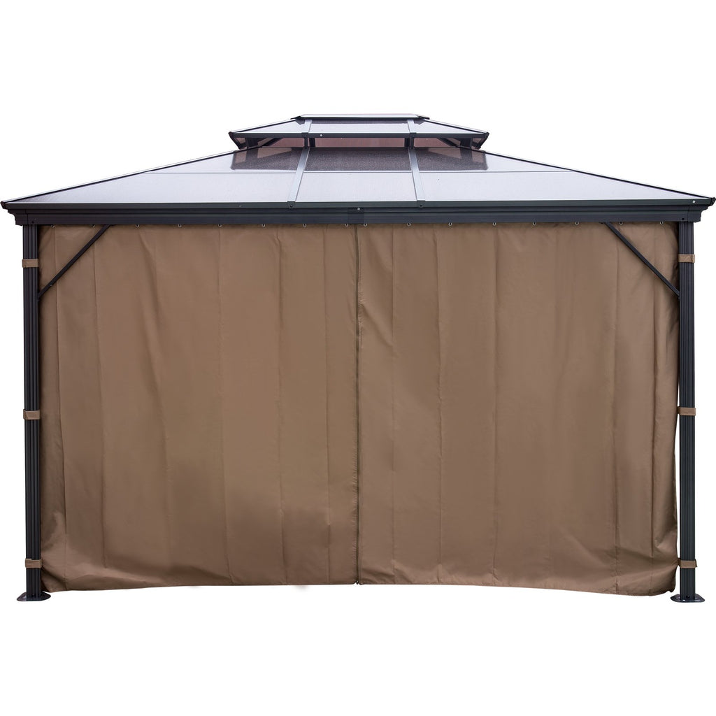 Lauko pavėsinė VEVOR 10x12ft, su dvigubu stogu