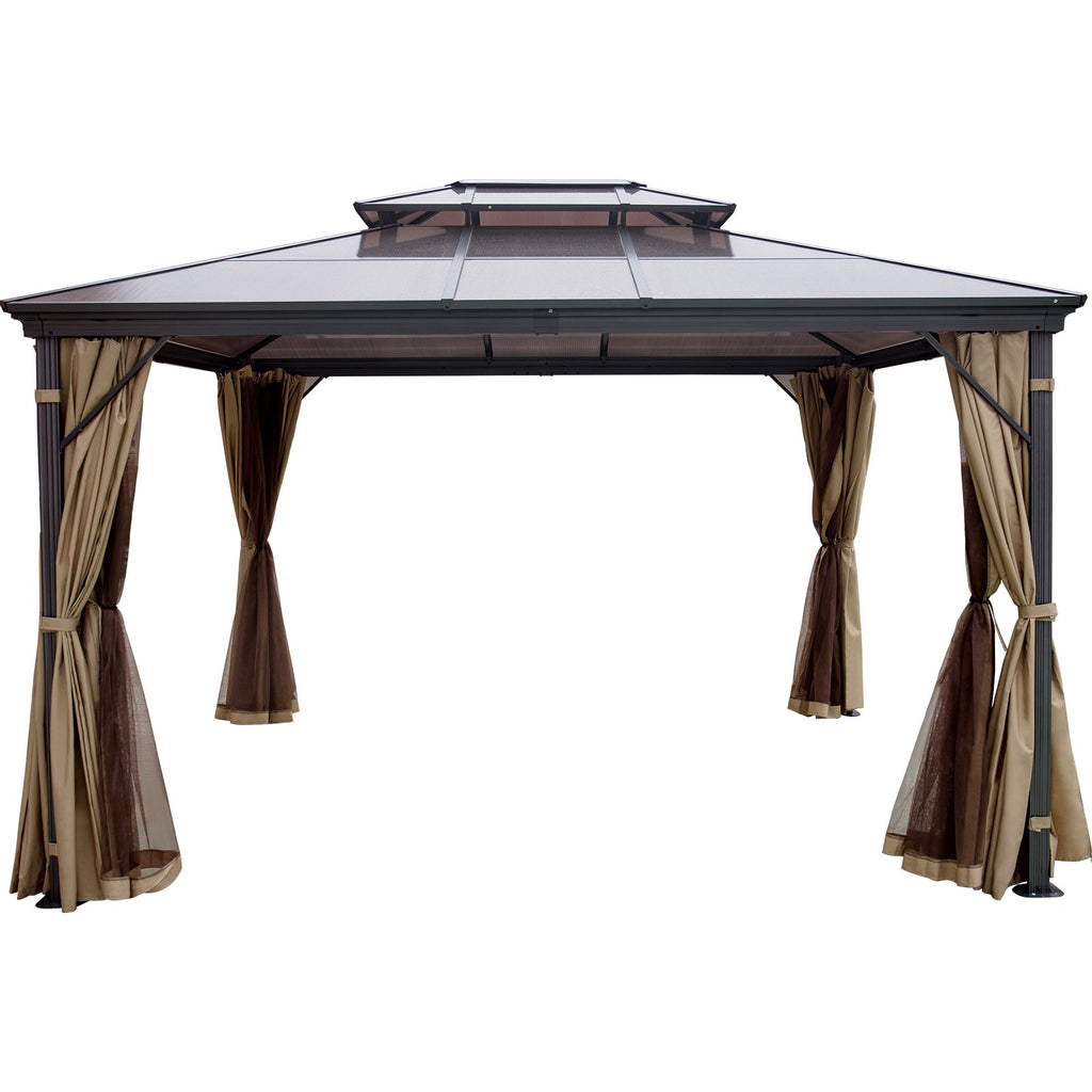 Lauko pavėsinė VEVOR 10x12ft, su dvigubu stogu