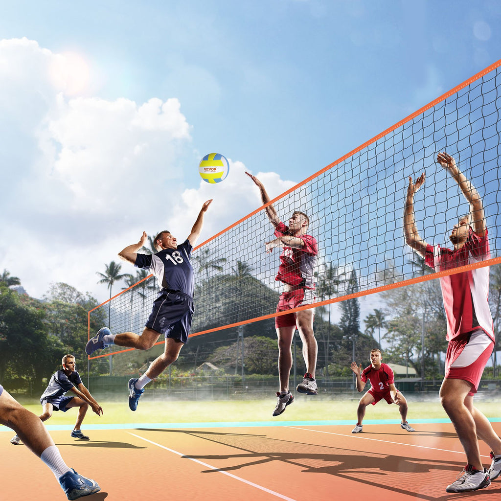 Keturpusis tinklinio ir badmintono tinklas VEVOR JH-205, reguliuojamas aukštis