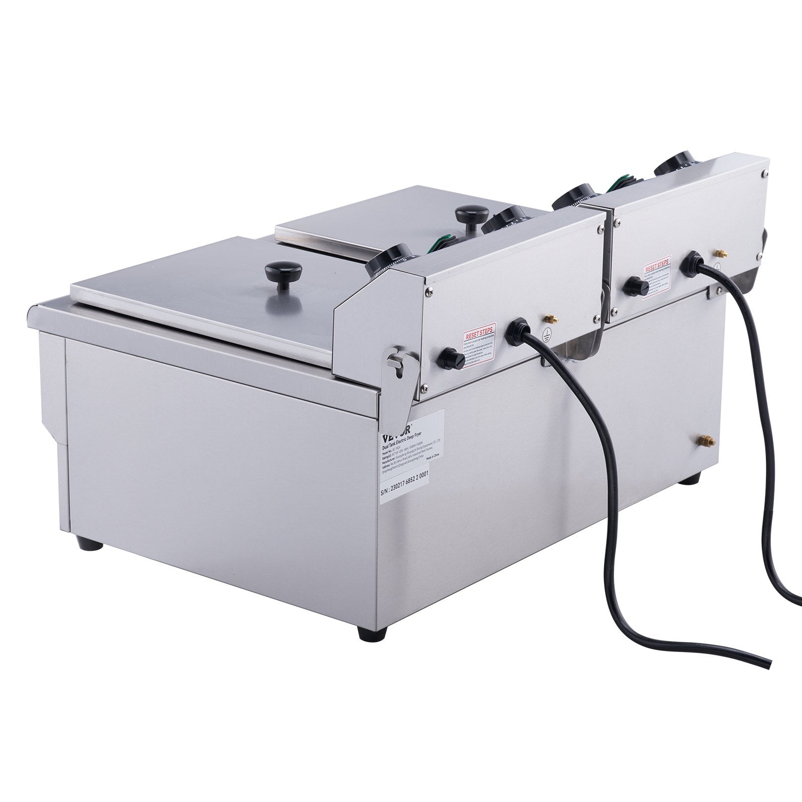 Elektrinė gruzdintuvė VEVOR SC-82, 5000 W