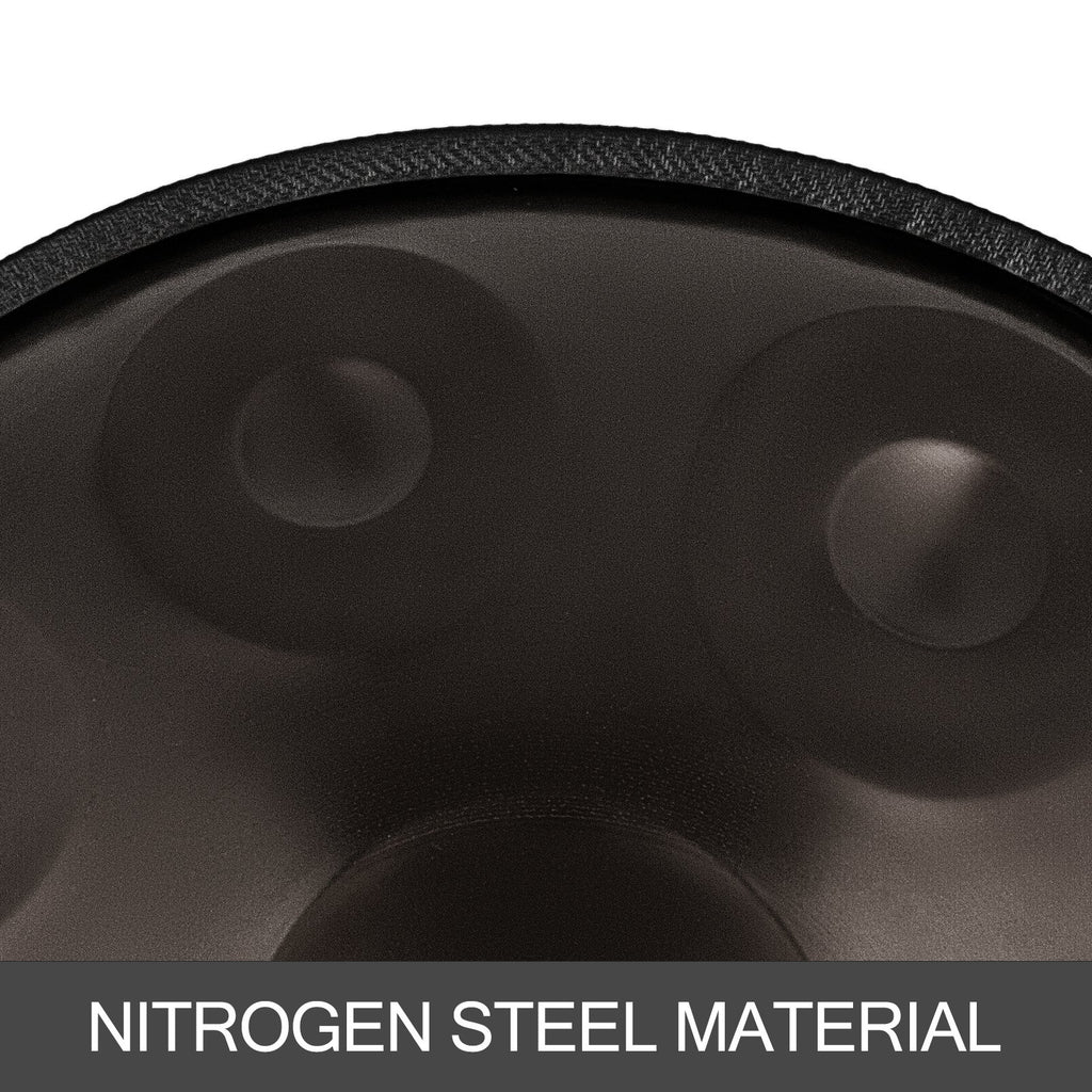 Rankinis būgnas (Handpan) VEVOR D Minor, 9 natos, 56 cm