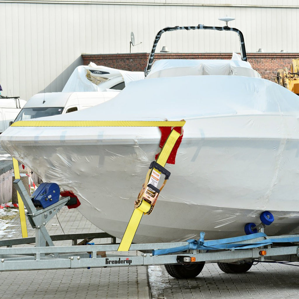 Tvirtinimo diržai su terkšle VEVOR XMRS50-4, 4536 kg trūkimo jėga