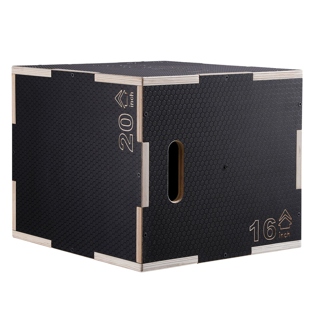 Plyometrinė dėžė šuoliams VEVOR SS-M-20-18-16, 3-in-1 dizainas