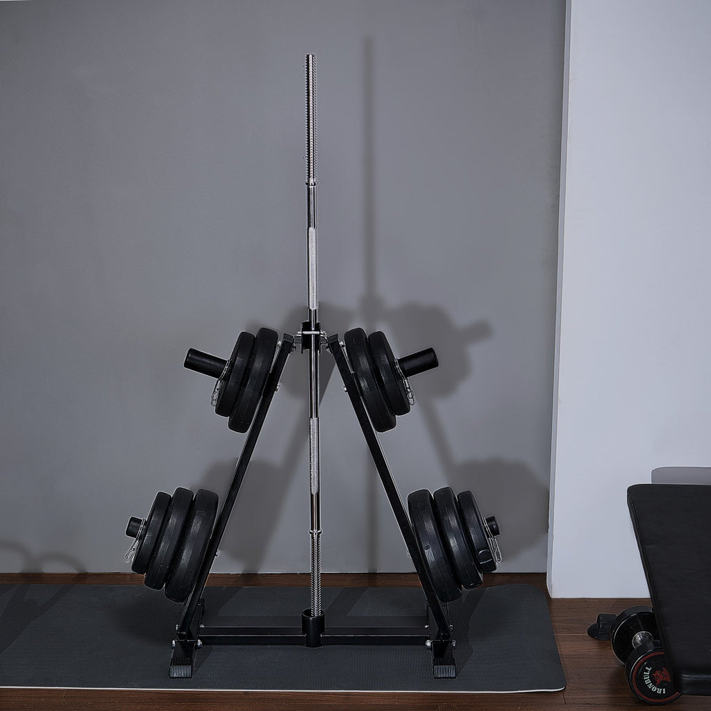 Svorio diskų stovas VEVOR YFRK-B32, 136 kg apkrova