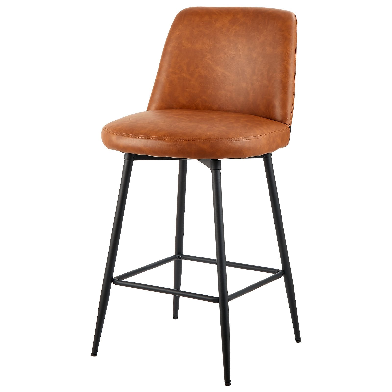 Baro kėdžių komplektas (2 vnt.) VEVOR HC-502, 69 cm aukščio